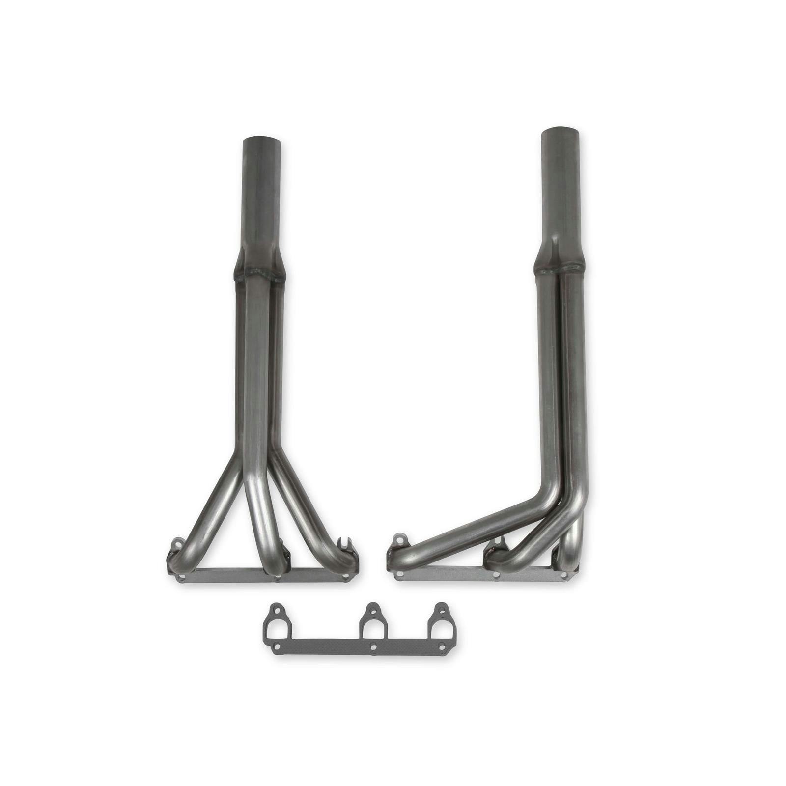 Flowtech 11587FLT GM V6 D-Port Upright Headers, 1-1/2 In Primary