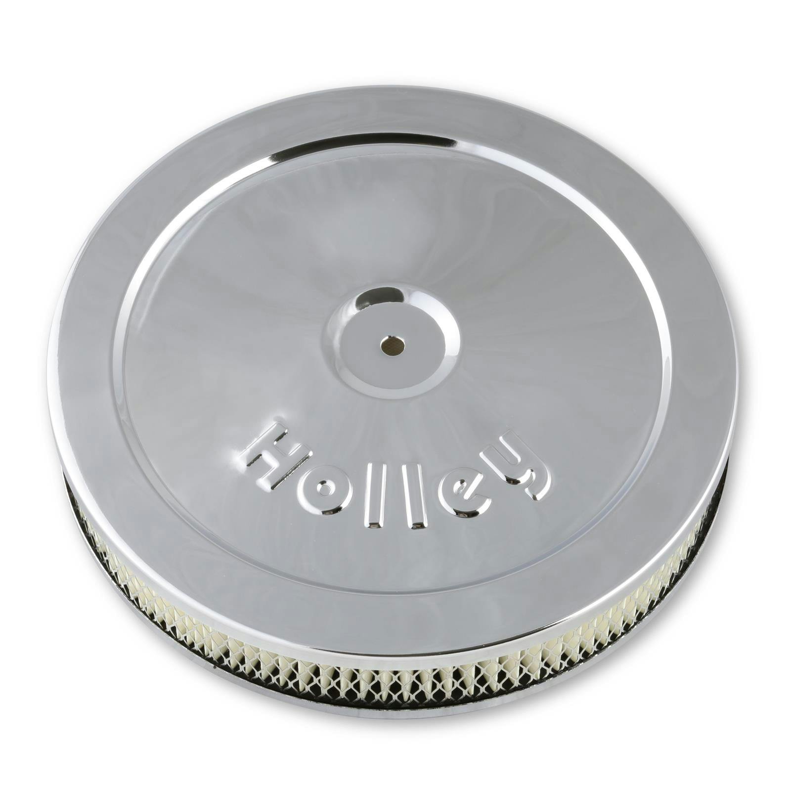 Holley 120-145 10 Inch Chrome Round Air Cleaner Assembly