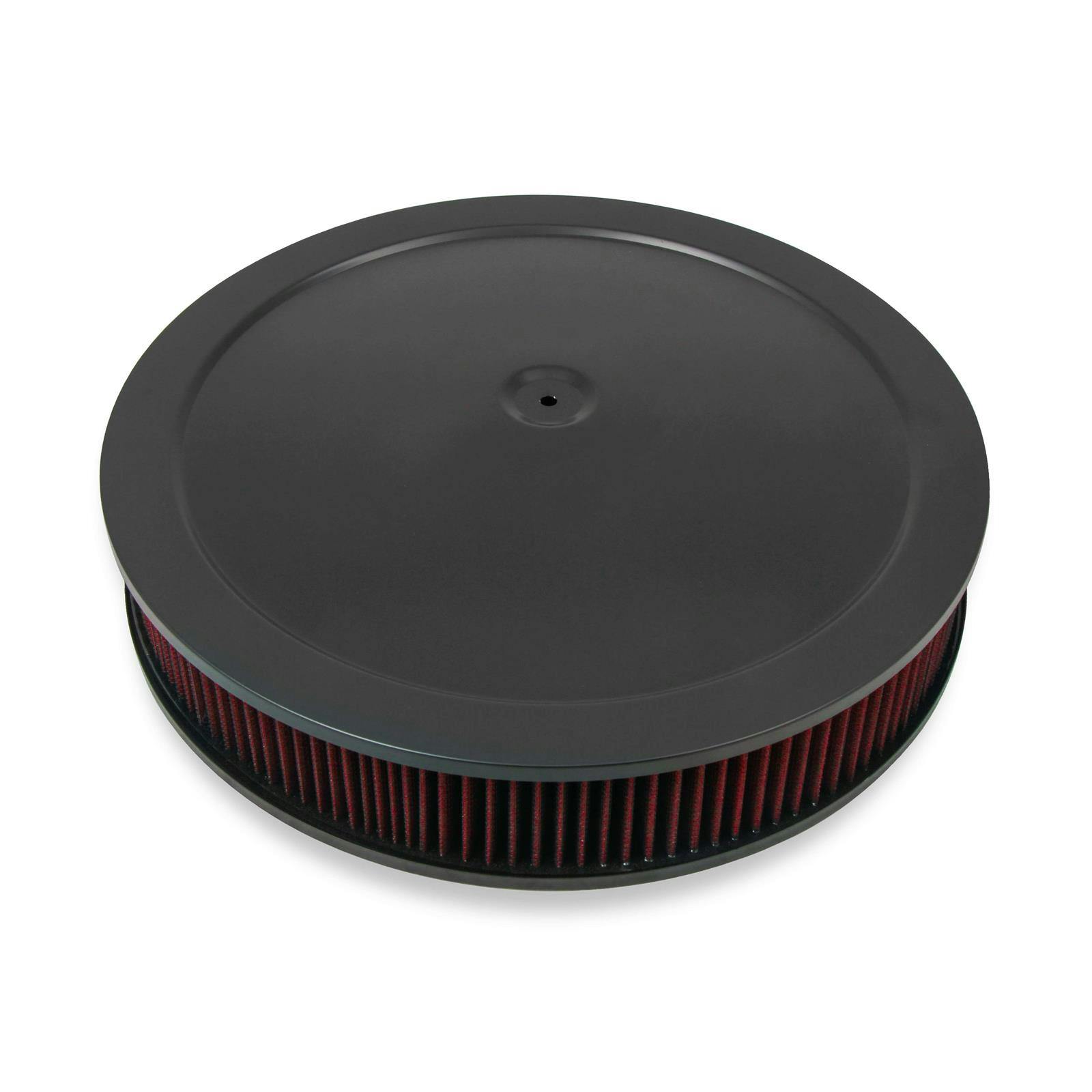 Holley 120-4230 4150 Drop Base Air Cleaner, Black, 3 Inch Filter