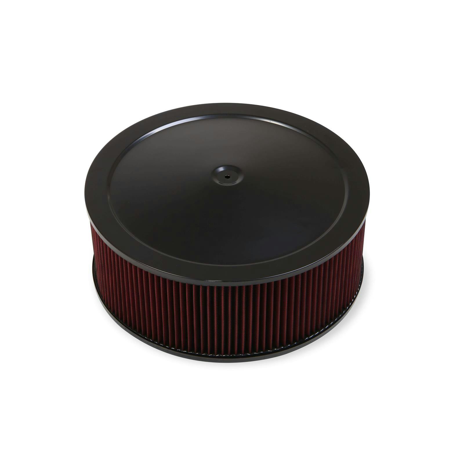 Holley 120-4660 4500 Drop Base Air Cleaner, Black, 6 Inch Filter
