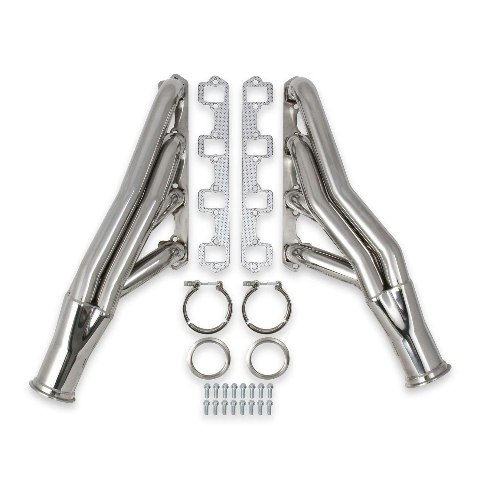 Flowtech 12168FLT Small Block Ford Turbo Headers, Polished 304