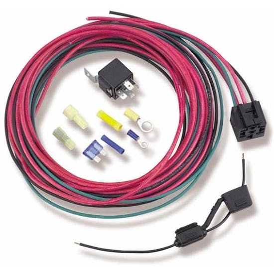 Holley 12-753 Fuel Pump Relay Kit, 30 Amp