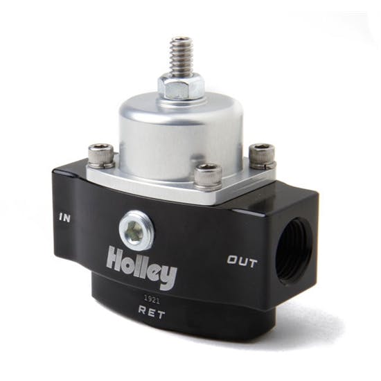 Holley 12-841 HP Billet Carbureted By-Pass Fuel Pressure Regulator