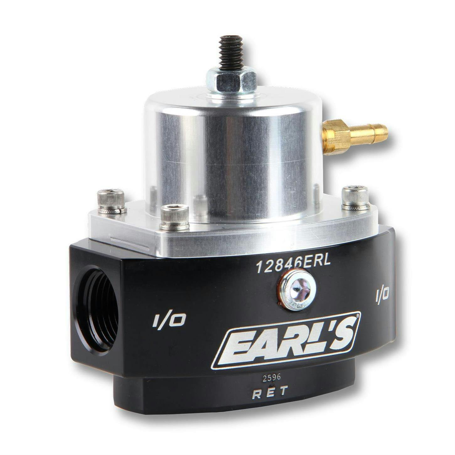 Earls 12846ERL HP Billet EFI By-Pass Fuel Pressure Regulator