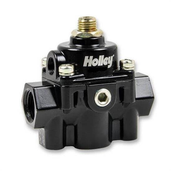 Holley 12-887 By Pass Style Carbureted Fuel Pressure Regulator