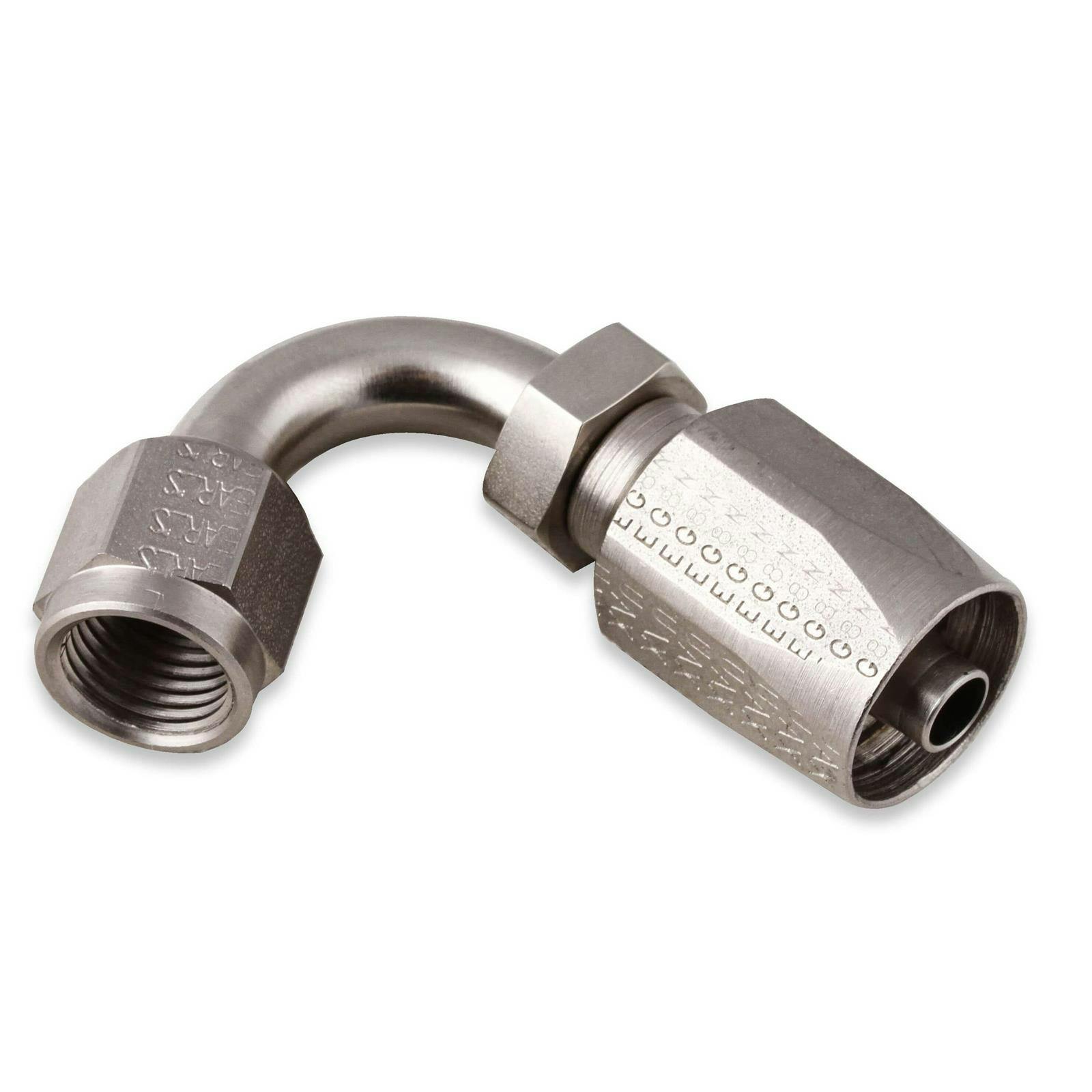 Earls 131206ERL Power Steering Hose End, -6 AN, 120 Degree