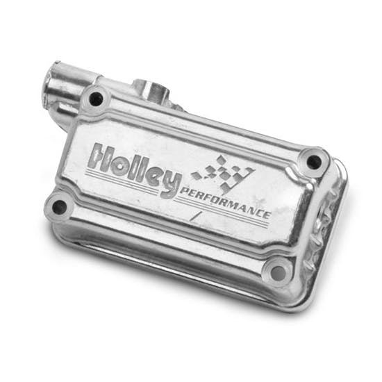Holley 134-77S Aluminum Secondary Fuel Bowl Kit, Shiny Finish