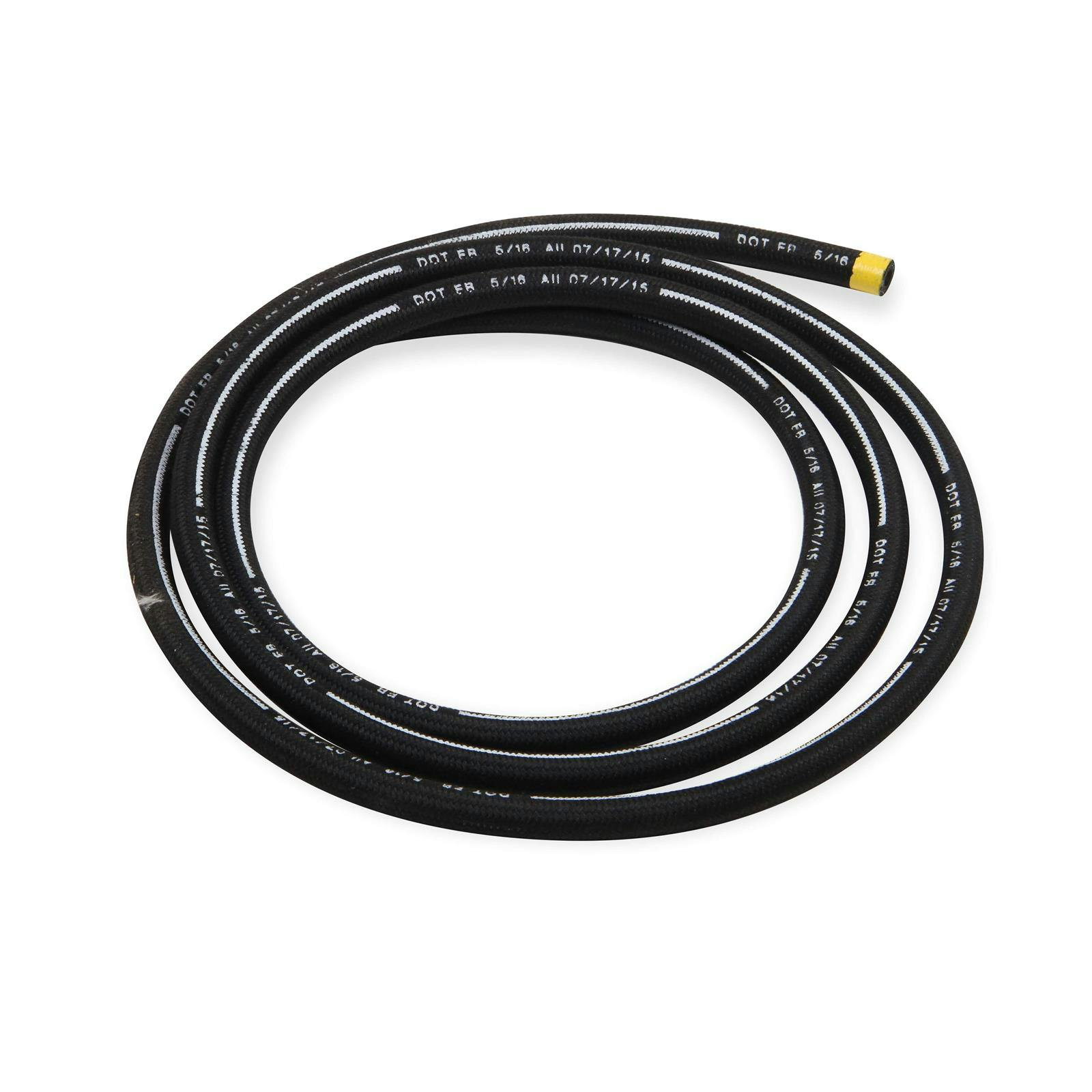 Earls Power Steering Hose, An 6, Black, Up To 20 Foot