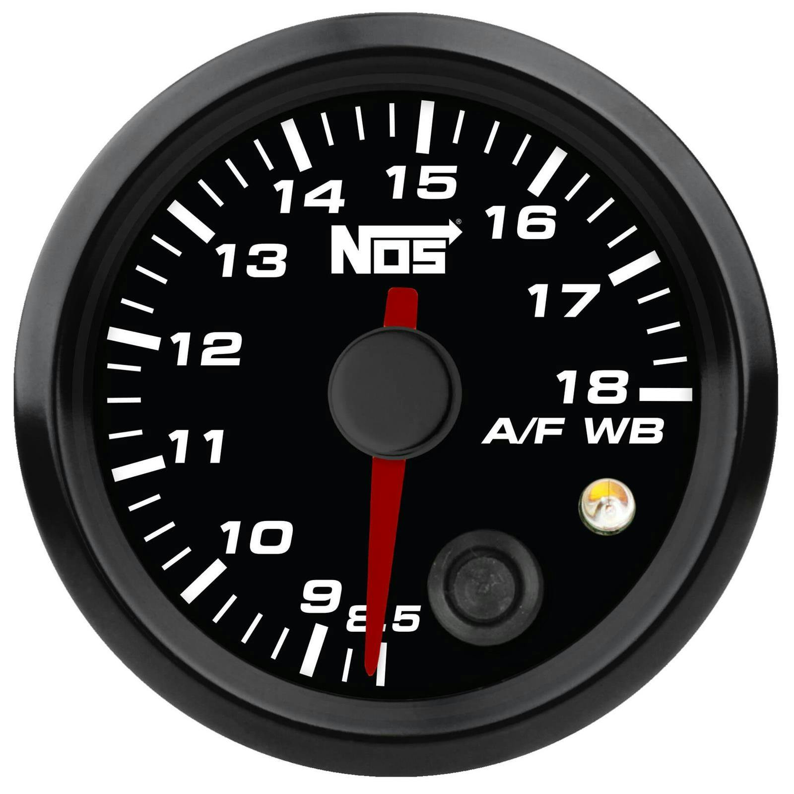 NOS 15945NOS Analog Style 2-1/16 Inch Air/Fuel Wideband Gauge Kit