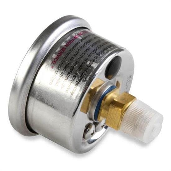 NOS 15953NOS Sniper 1-1/2 Inch Nitrous Gauge, -4, Liquid Filled