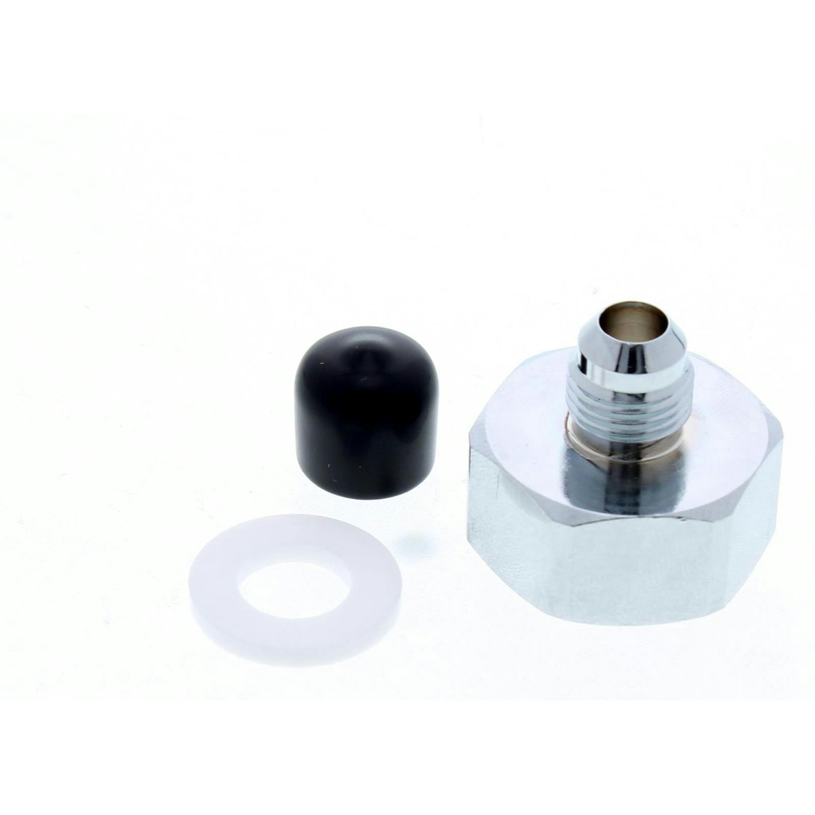 NOS 16230NOS -6AN Nitrous Bottle Nut Adapter & PTFE Washer