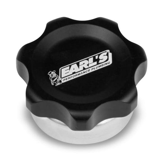 Earls 166018ERL Billet Fill Cap, Aluminum Weld Bung