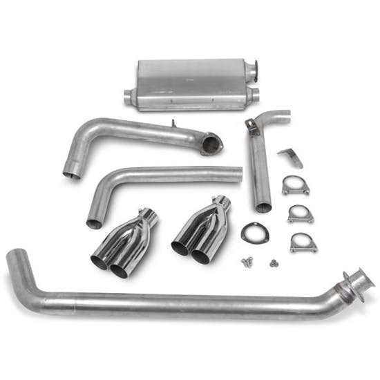 Hooker 16820HKR Cat-Back Exhaust System, Natural Finish