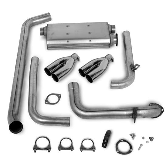 Hooker 16823HKRCat-Back Exhaust System, Natural Finish