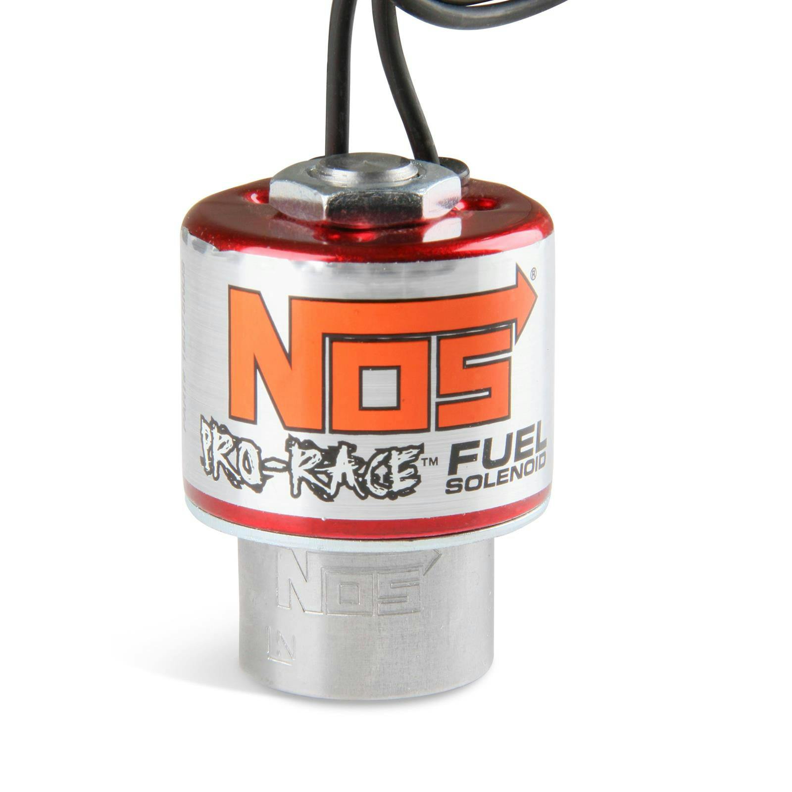 NOS 18075NOS Fuel Solenoid, Red