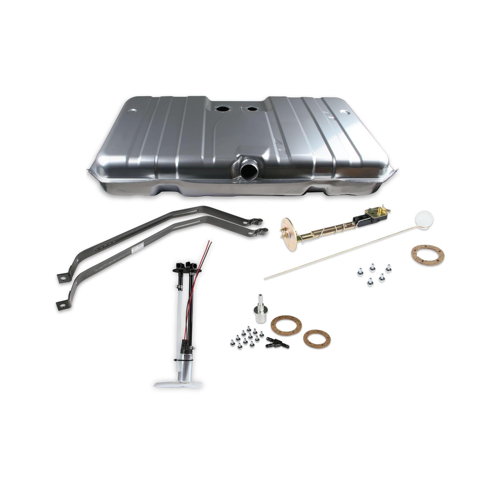 Holley 19-116 EFI Fuel Tank, 1971-72 Chevy Nova, Coated Steel