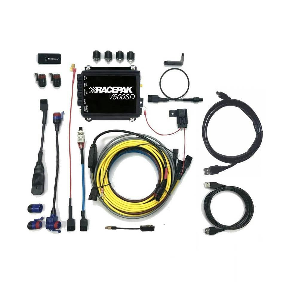 Racepak 200-KT-V500SD1S Serialized Data Logger, Door Car Harness