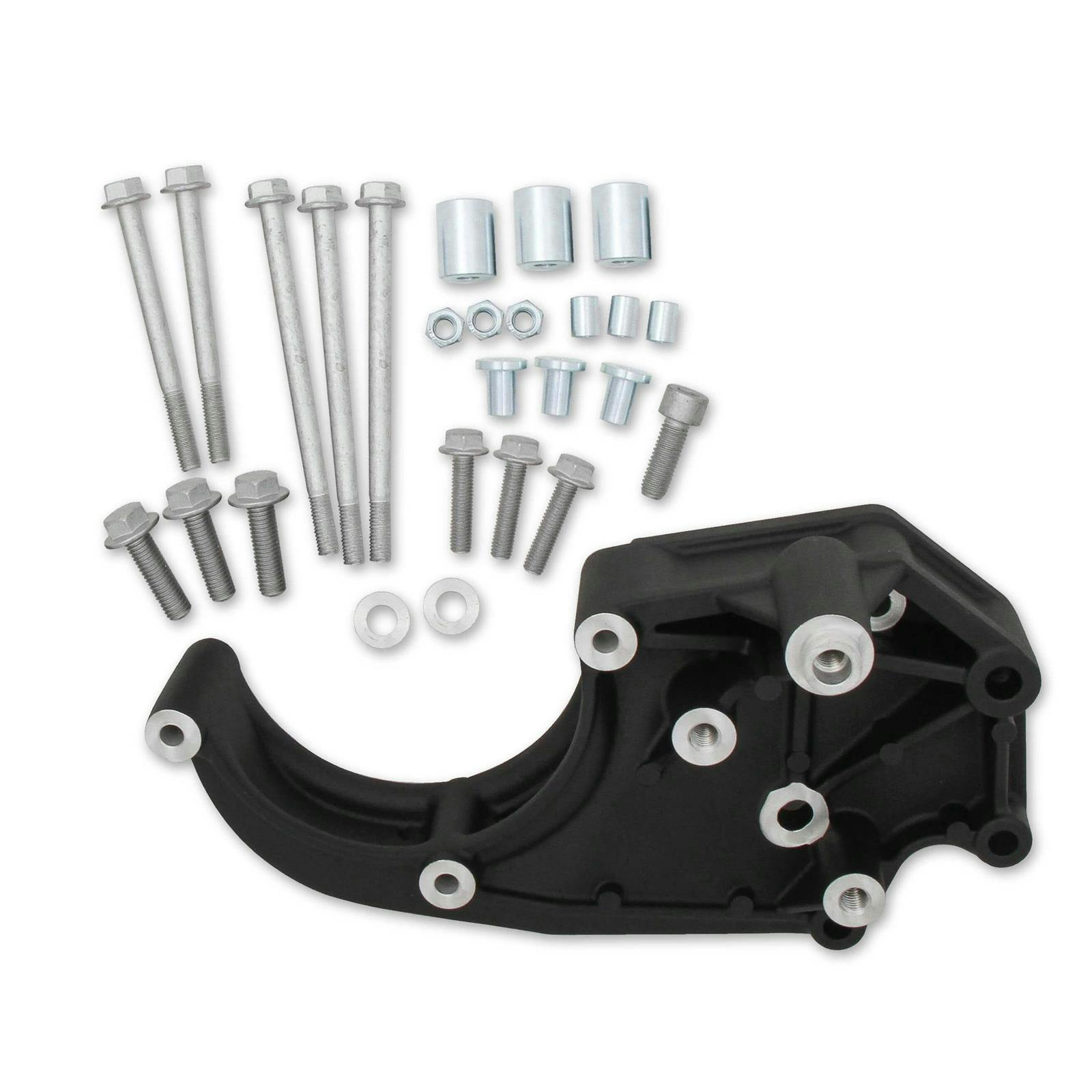 Holley 20-134BK LS Accessory Drive Bracket Kit, Pass Side, Black