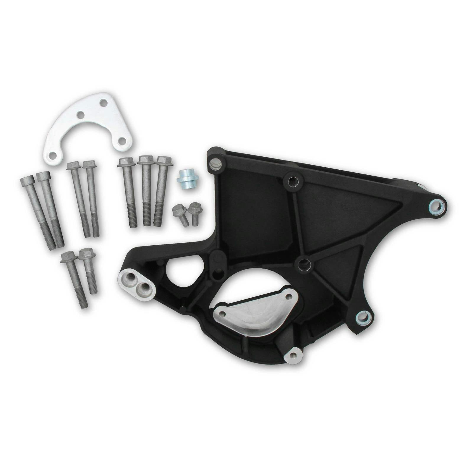 Holley 20-135BK LS Accessory Drive Bracket Kit,Drivers Side Black