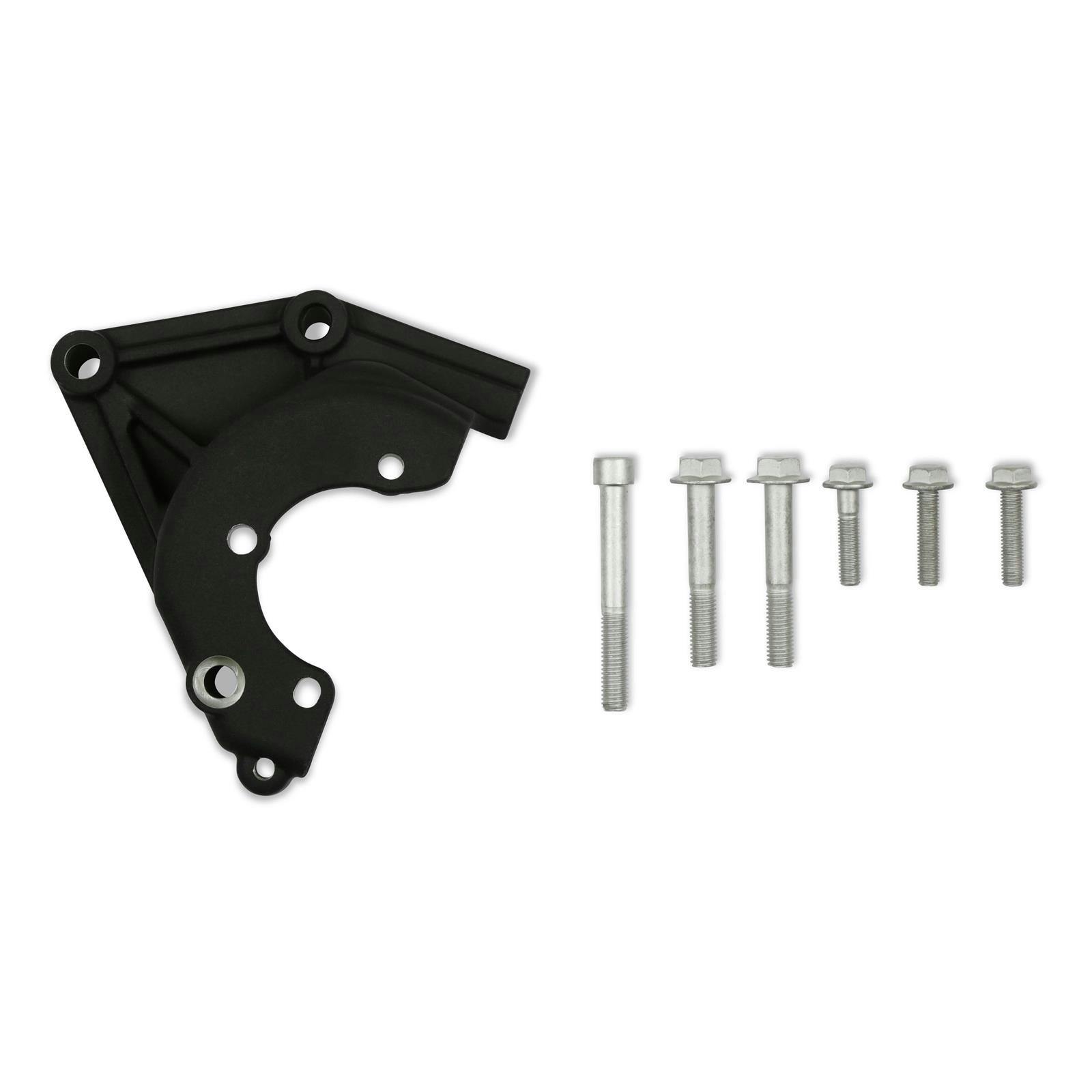 Holley 20-165BK LSA/LS Accessory Bracket, Power Steering, Black