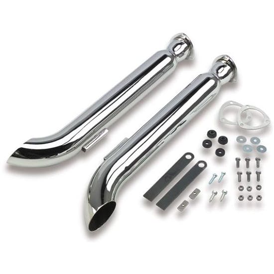 Hooker 21037HKR Universal bolt-on Turnout Style Mufflers