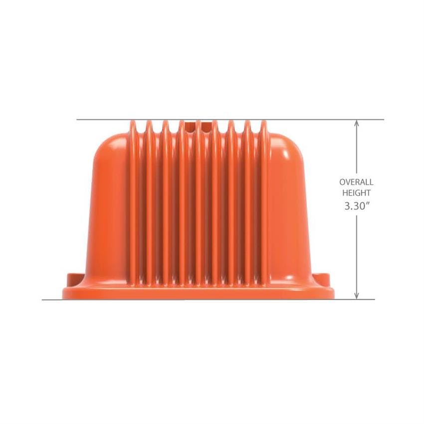 Holley 241-109 GM Licensed Vintage Series Valve Covers, Orange