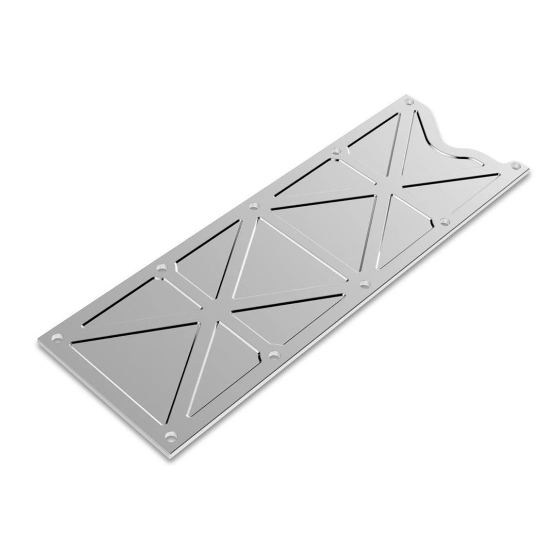 Holley 241-260 LS Valley Cover, Trussed, Natural Billet, LS1/LS6