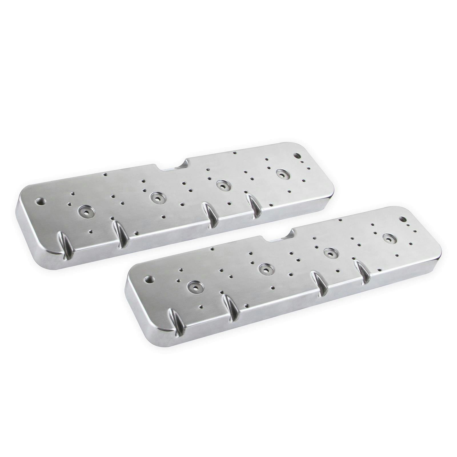 Holley 241-296 LS Valve Cover Adapter Plates, Polished