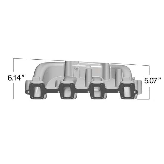 Holley 300-129 Dual Plane Carbureted Intake - GM LS3/L92