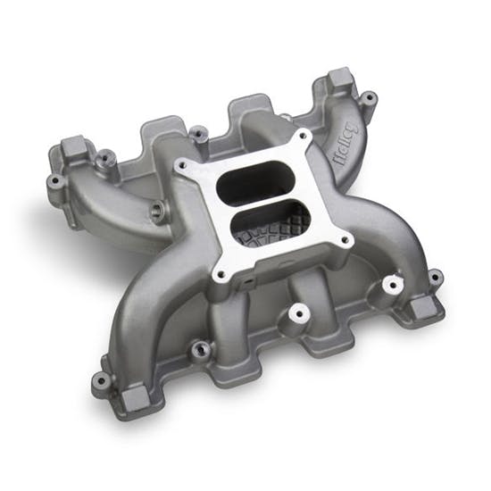 Holley 300-129 Dual Plane Carbureted Intake - GM LS3/L92