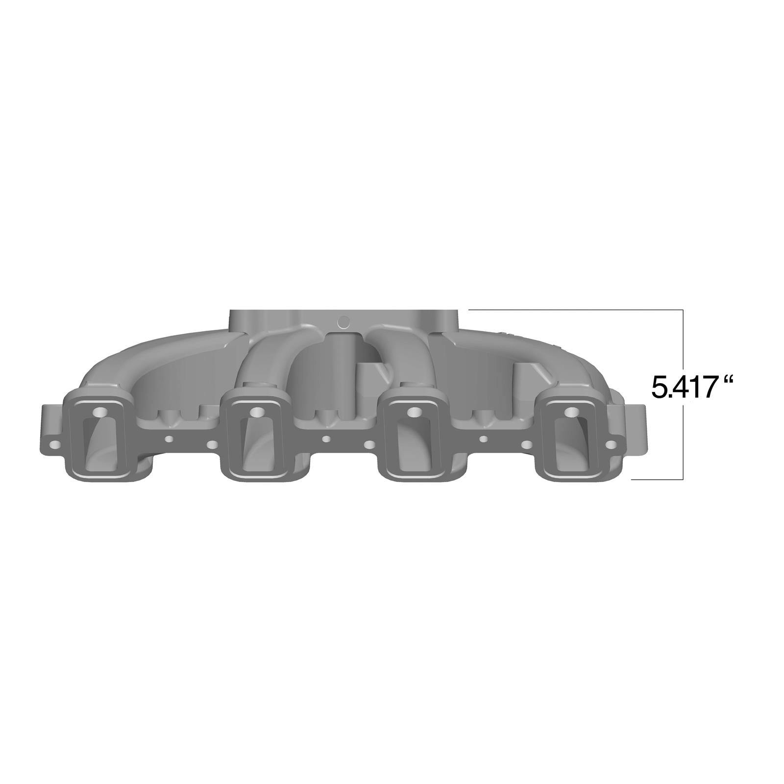 Holley 300-136 Mid-Rise EFI Intake Manifold