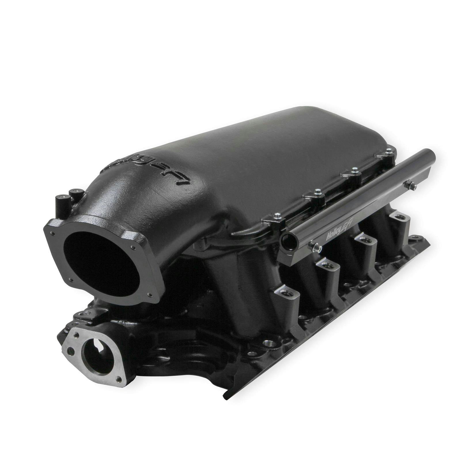 Holley 300-241BK 351W Ford Hi-Ram EFI Manifold, 95mm LS, Black