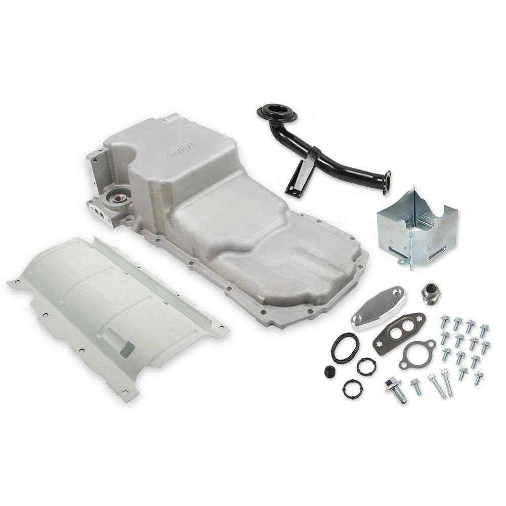 Holley 302-22 GM Gen V LT Retro-Fit Oil Pan, Drag Race