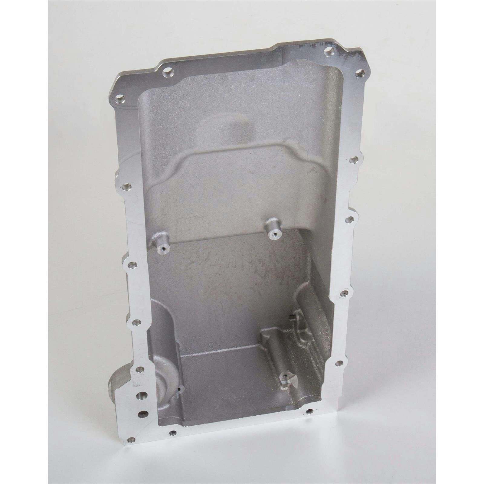 Holley 302-2BK LS Swap Oil Pan, Additional Front Clearance, Black