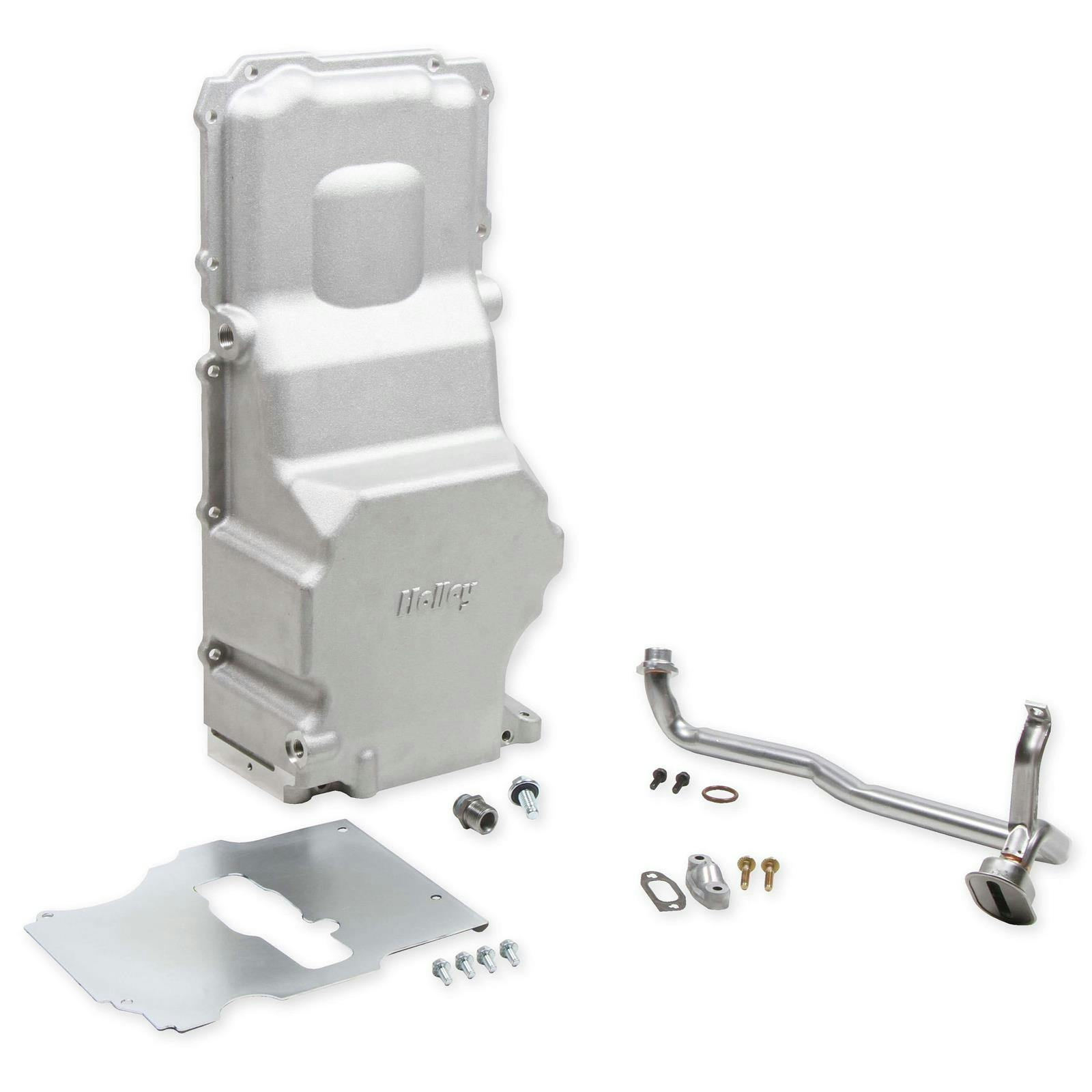 Holley 302-3 LS Swap Retro Fit Cast Oil Pan, GM LS