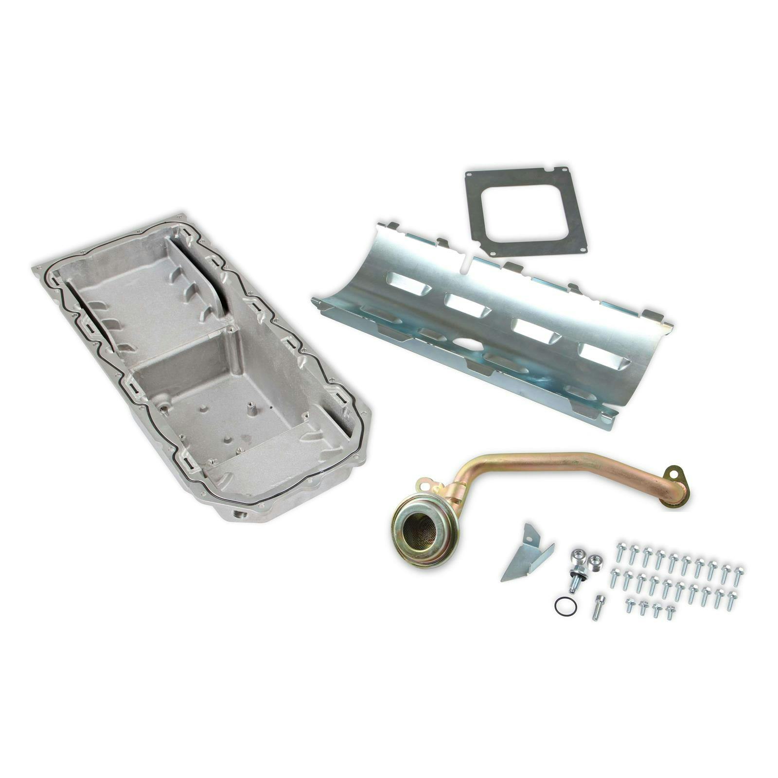Holley 302-61 Gen III Hemi Swap Oil Pan, Mid-Sump 1963-74 Mopar