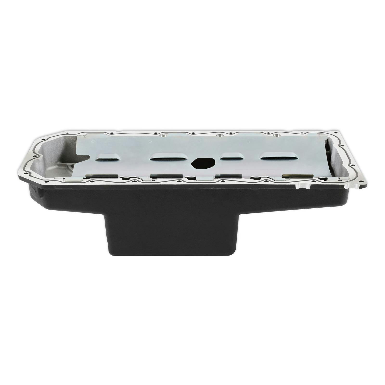 Holley 302-64BK Gen III Hemi Swap Oil Pan Mid-Sump Hellcat, Black