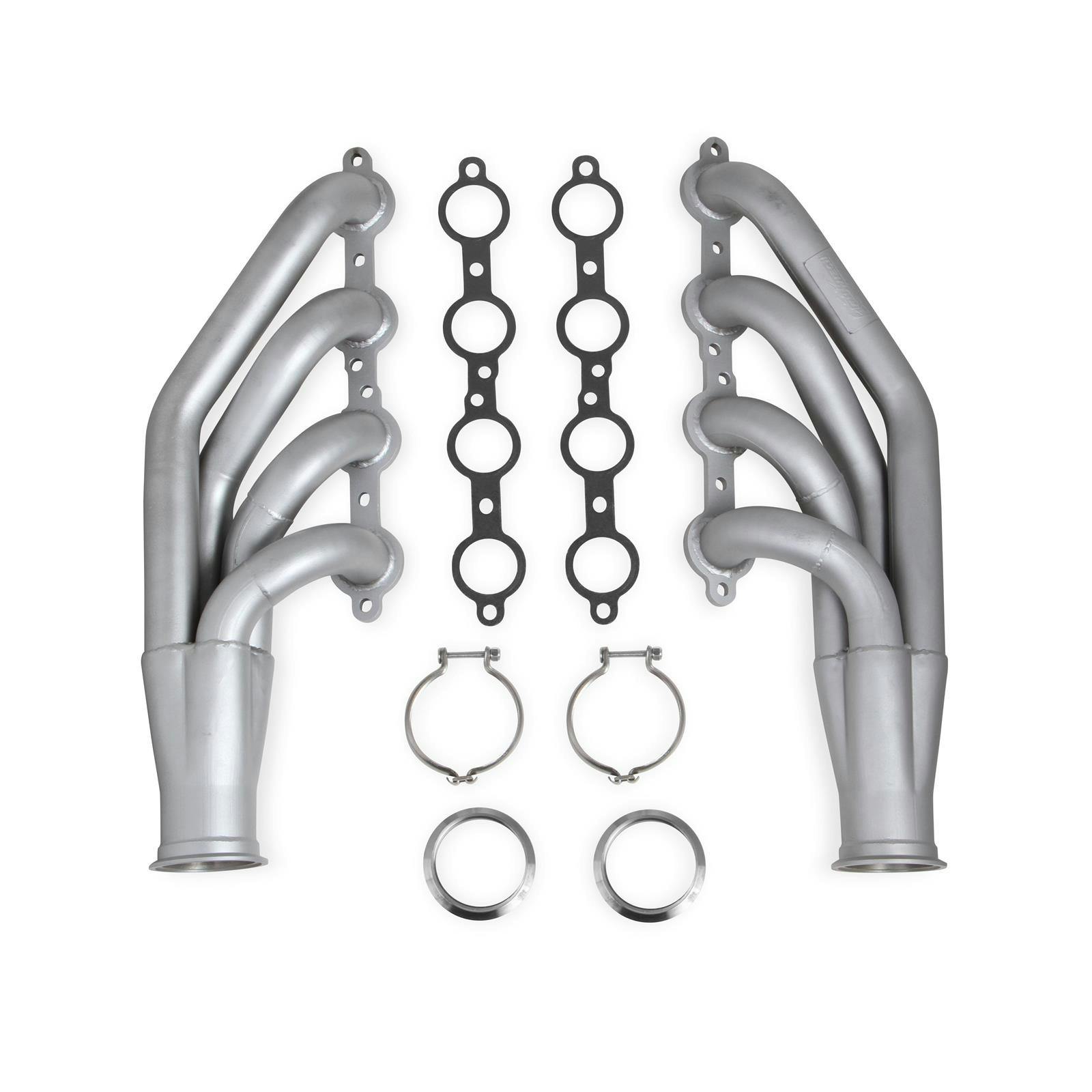Flowtech 31537FLT LS Turbo Headers, Ceramic Coated, GM 4.8/5.3/6.0L V8