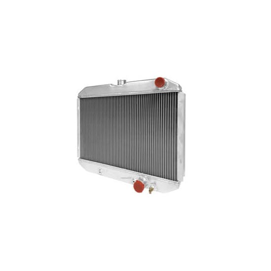 Scott Drake 338-2AL 67-69 Ford 24" Radiator W/Trans Cooler