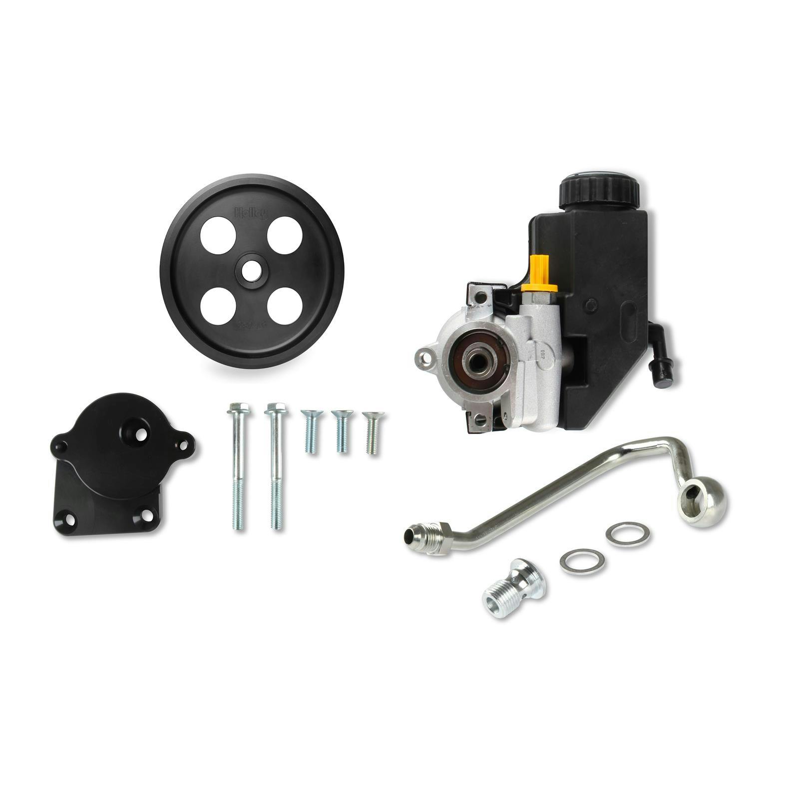 Holley 97-382 Power Steering Pump Kit, Gen III Hemi Swap