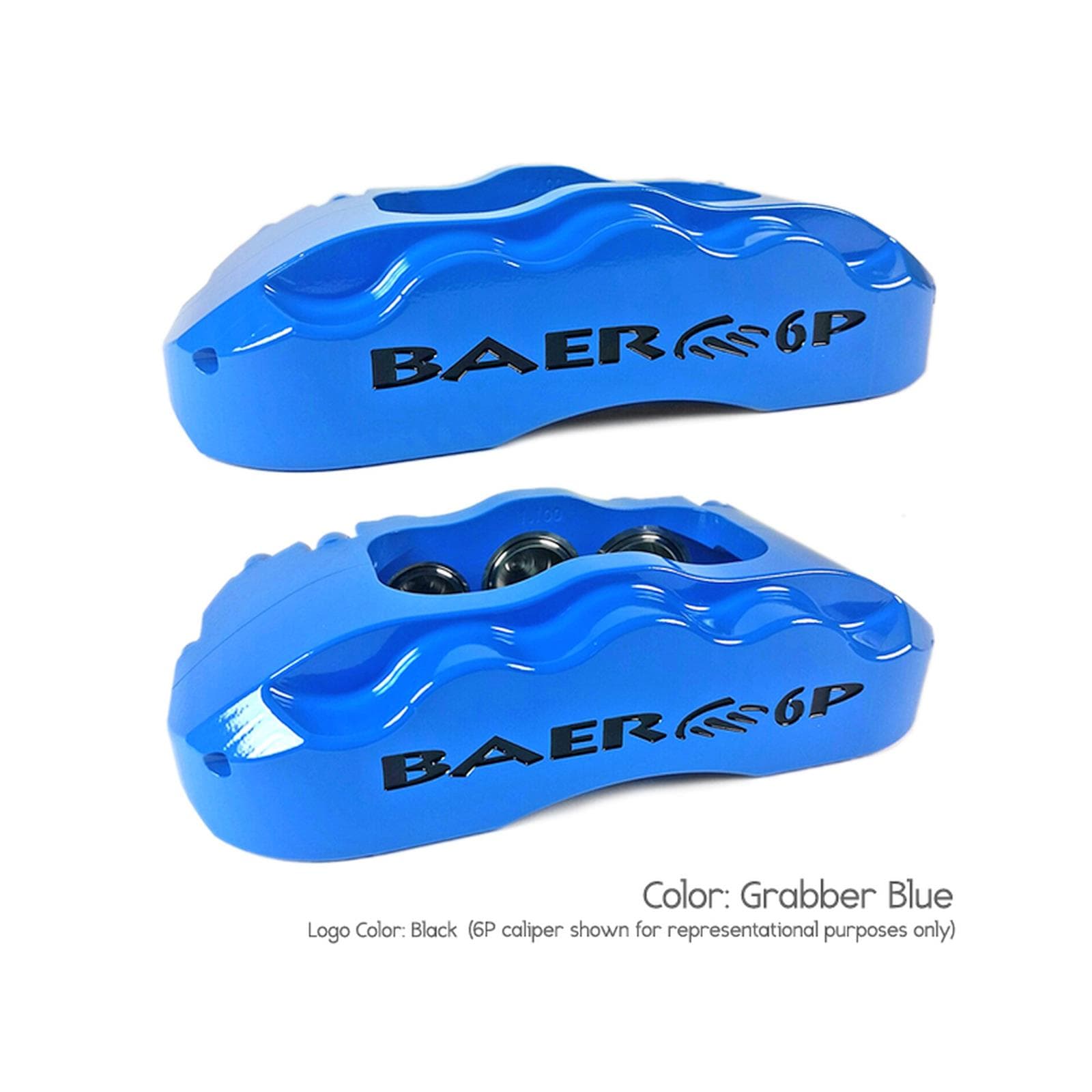 Baer Brakes 4261649GB 11" SS4 Front Brake Kit Grabber Blue SDZ
