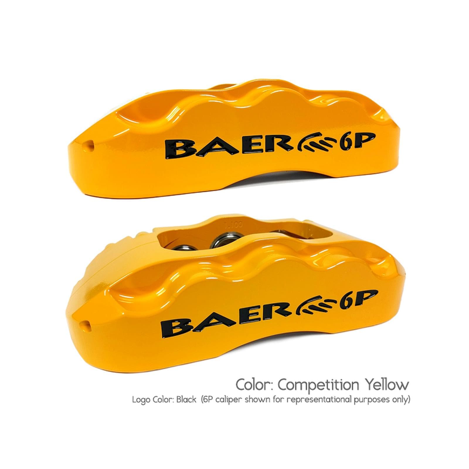 Baer Brakes 4261653CY 11" SS4 Front Brake Kit Comp Yellow SDZ