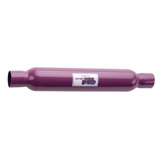 Flowtech 50225FLT Purple Hornies Slip-Fit Muffler, 2-1/4 Inch Inlet