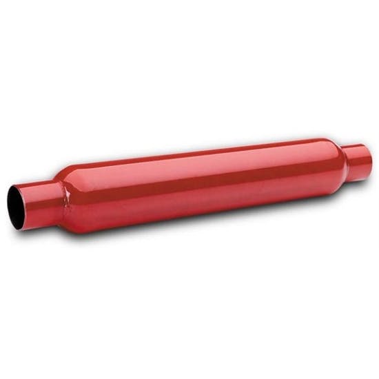 Flowtech 50250FLT Red Hot Glass Pack Muffler, Slip-Fit, 2 Inch Inlet