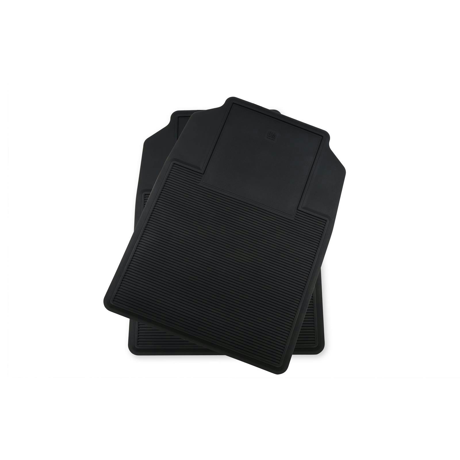 Holley Classic Trucks 05-100 Floor Mat Set 73-87 C/K Truck, Black