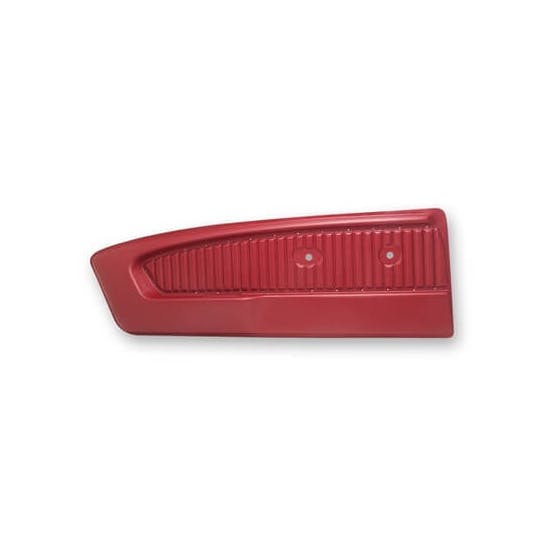 Scott Drake C5ZZ65239423DRP 66 Ford Deluxe Door Panels, Dark Red