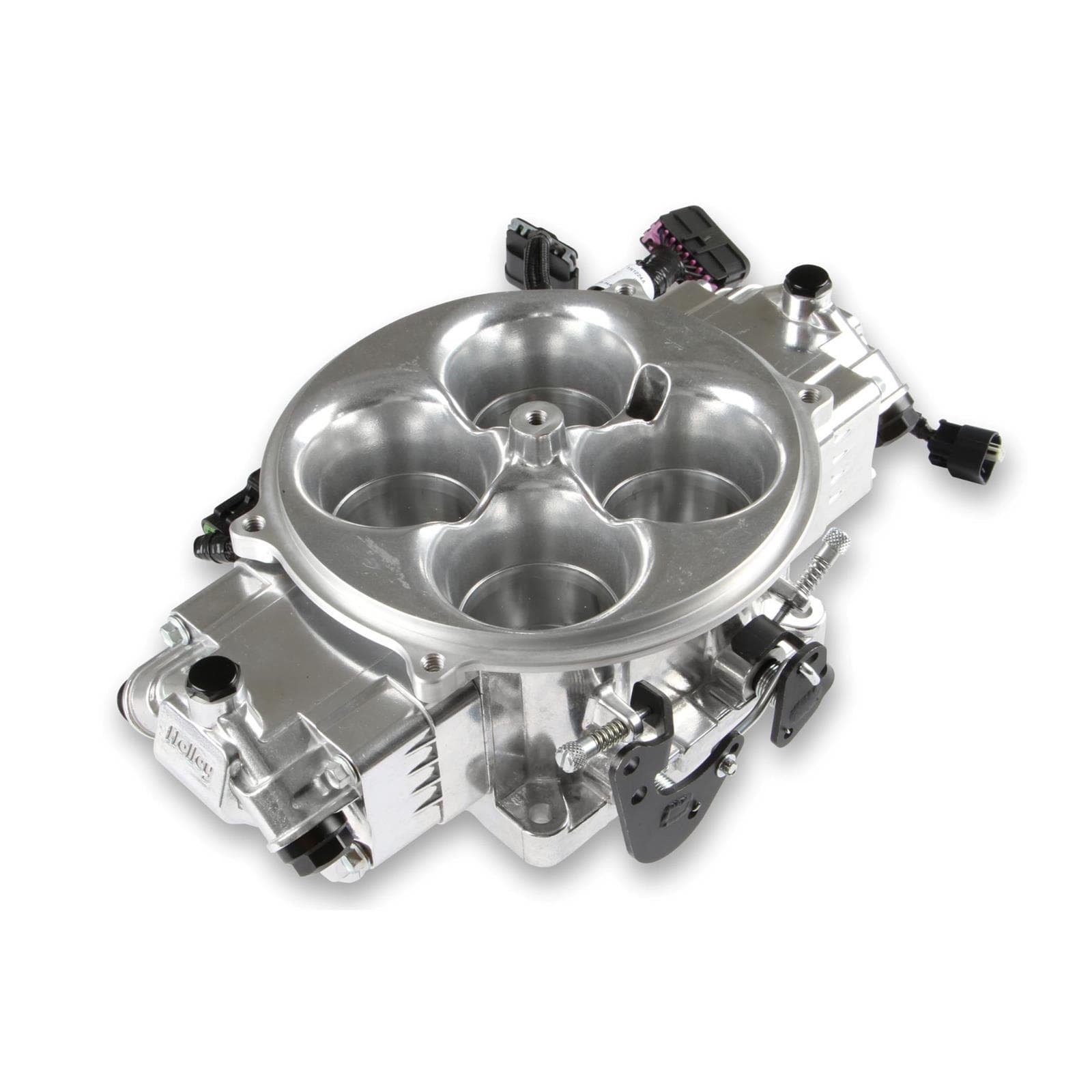 Holley 534-301 Terminator X Stealth 4500 Throttle Body, Shiny