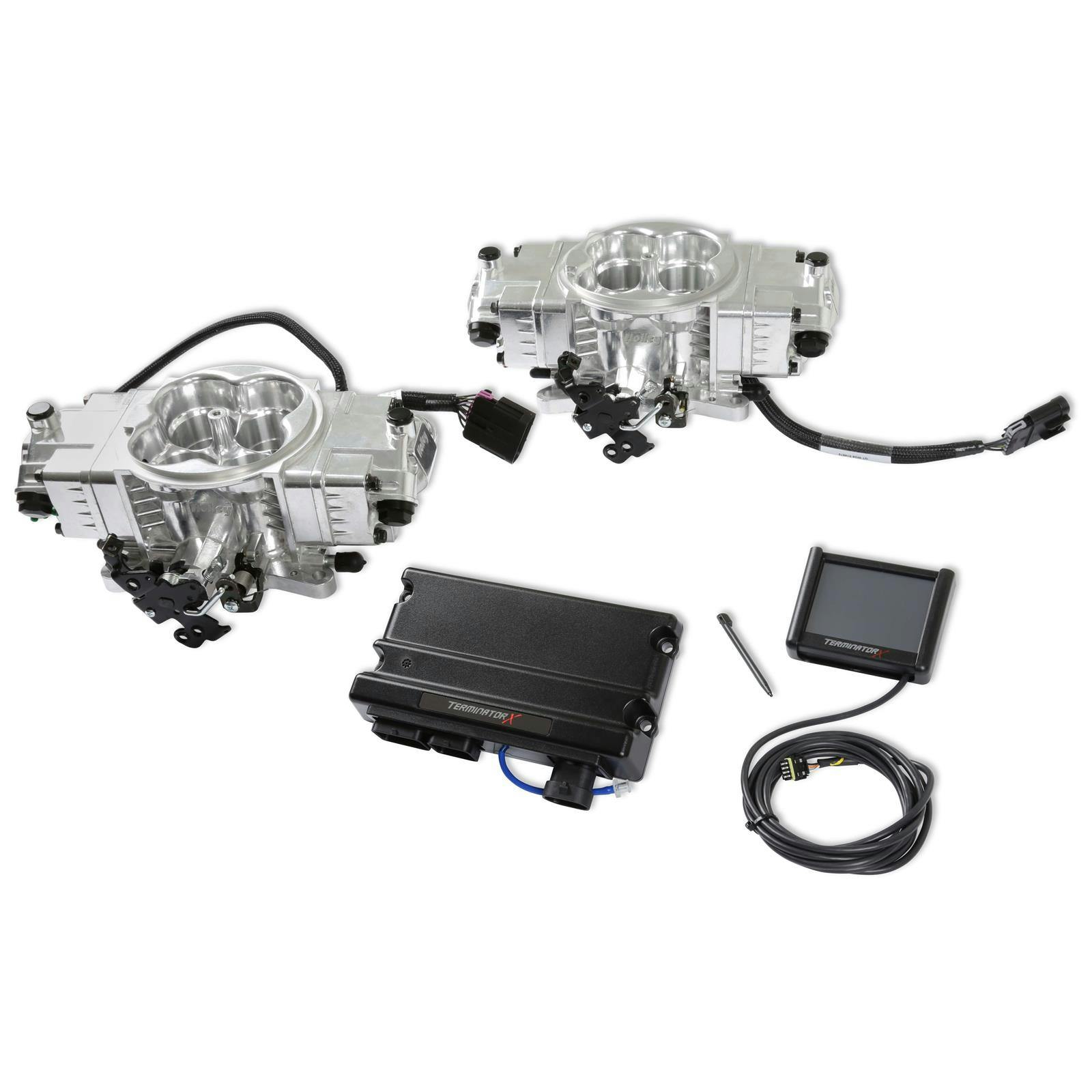Holley 550-1074 Terminator X Stealth 4150 2X4, 1500 HP, Shiny