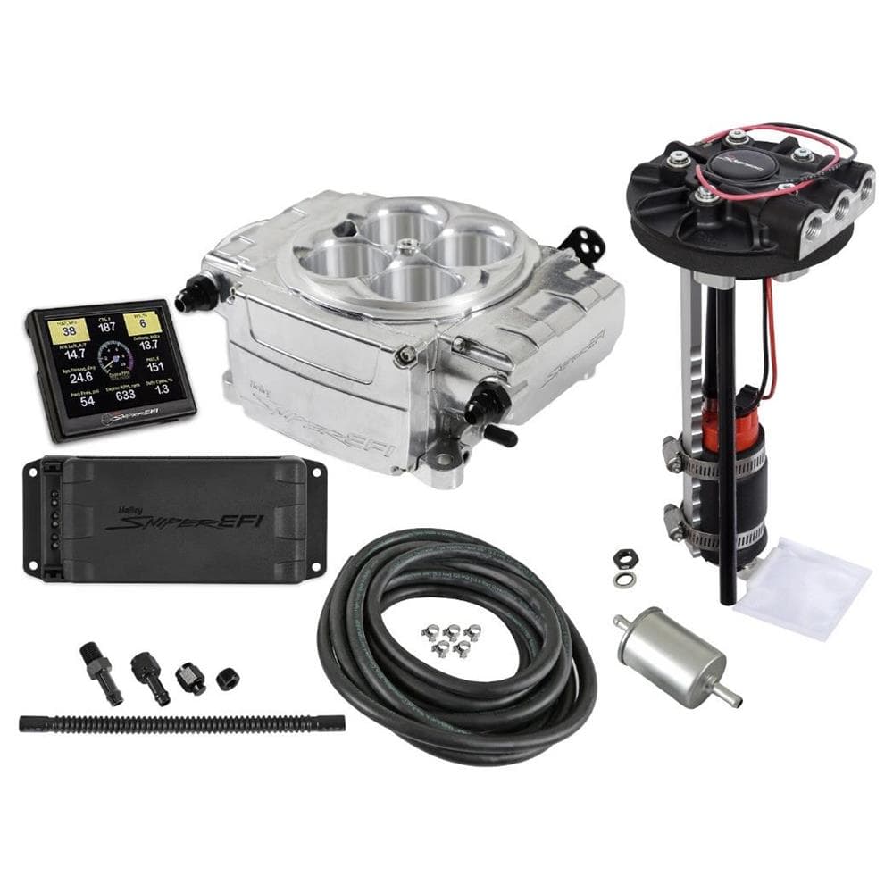 Holley Sniper 2 550-510-3PD Returnless EFI Kit, Polished