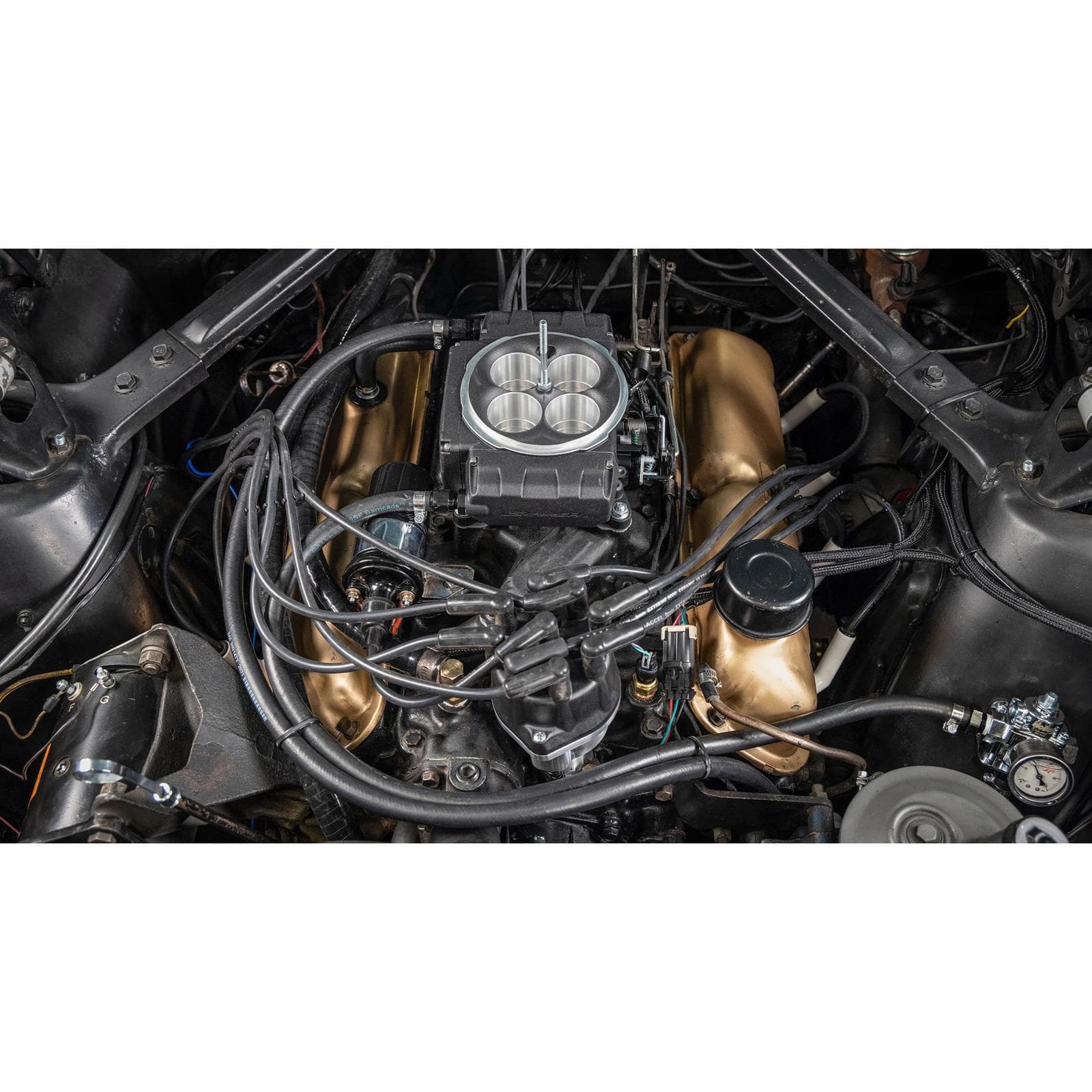 Holley 550-511-5XR Sniper 2 Black 5 Inch Return Retrofit